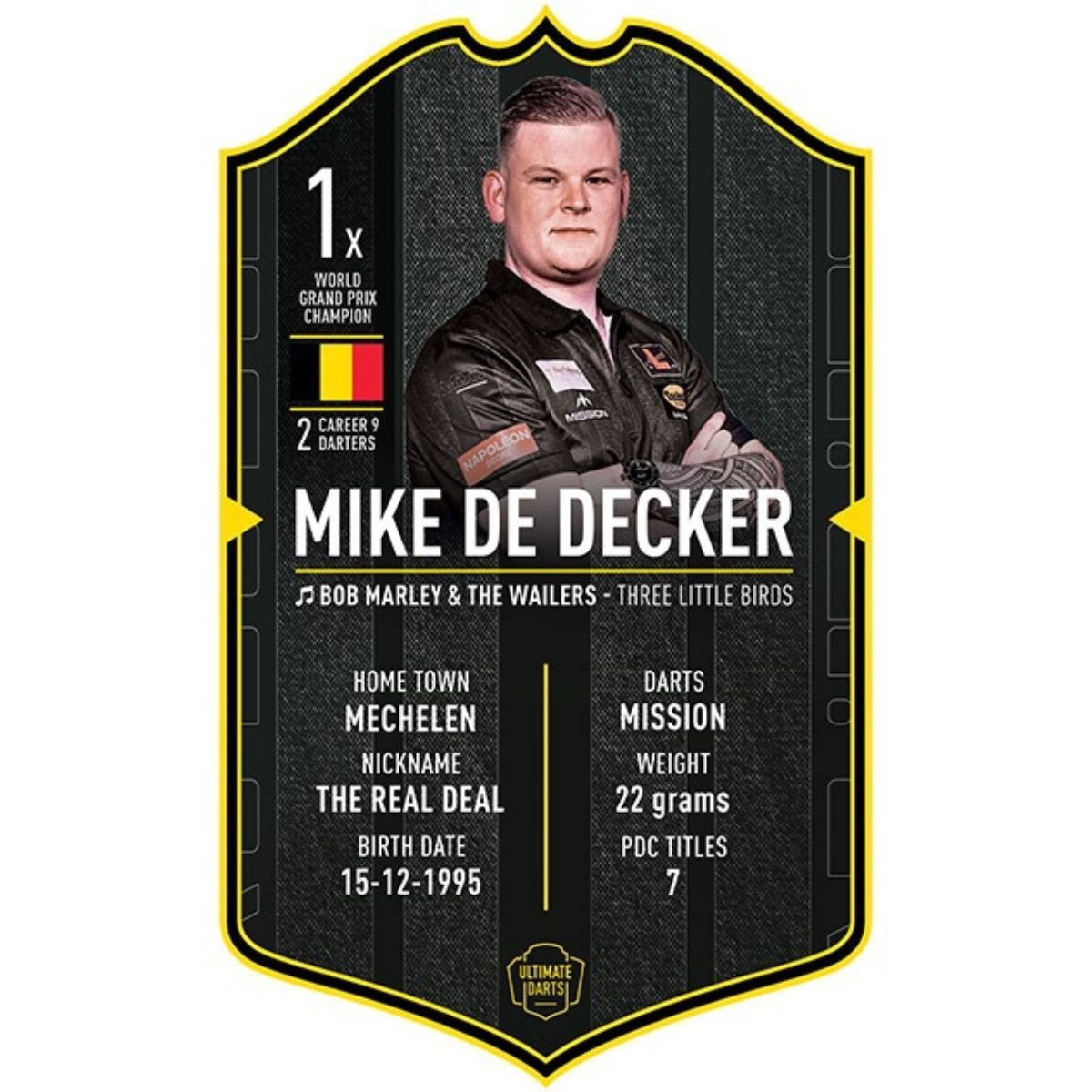 Ultimate Darts Card Mike de Decker 2026
