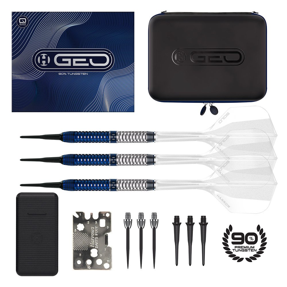 Harrows Geo Parallel 90% Soft Tip Darts