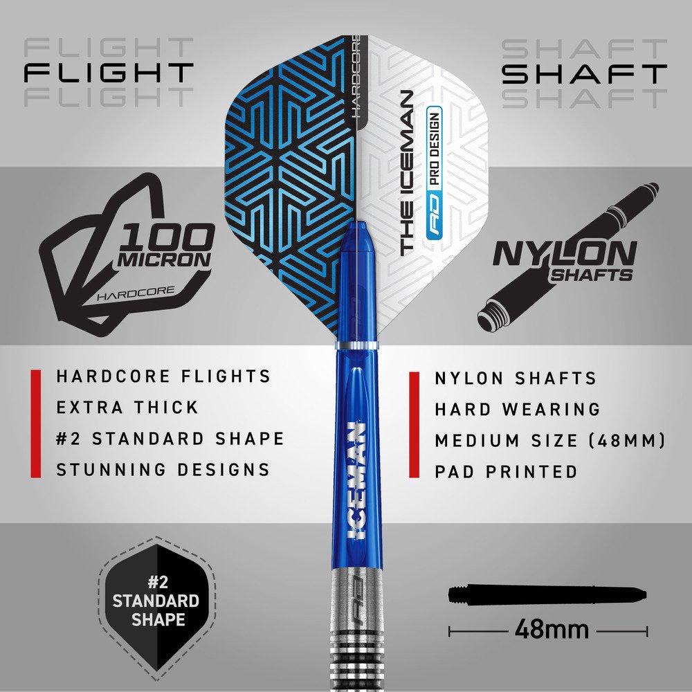 Red Dragon Gerwyn Price Iceman Champions Series 90% Dartshopper
