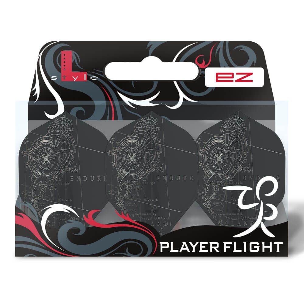 L-Style L1 EZ Tsumura Tomoya ver.1 Black Darts Flights