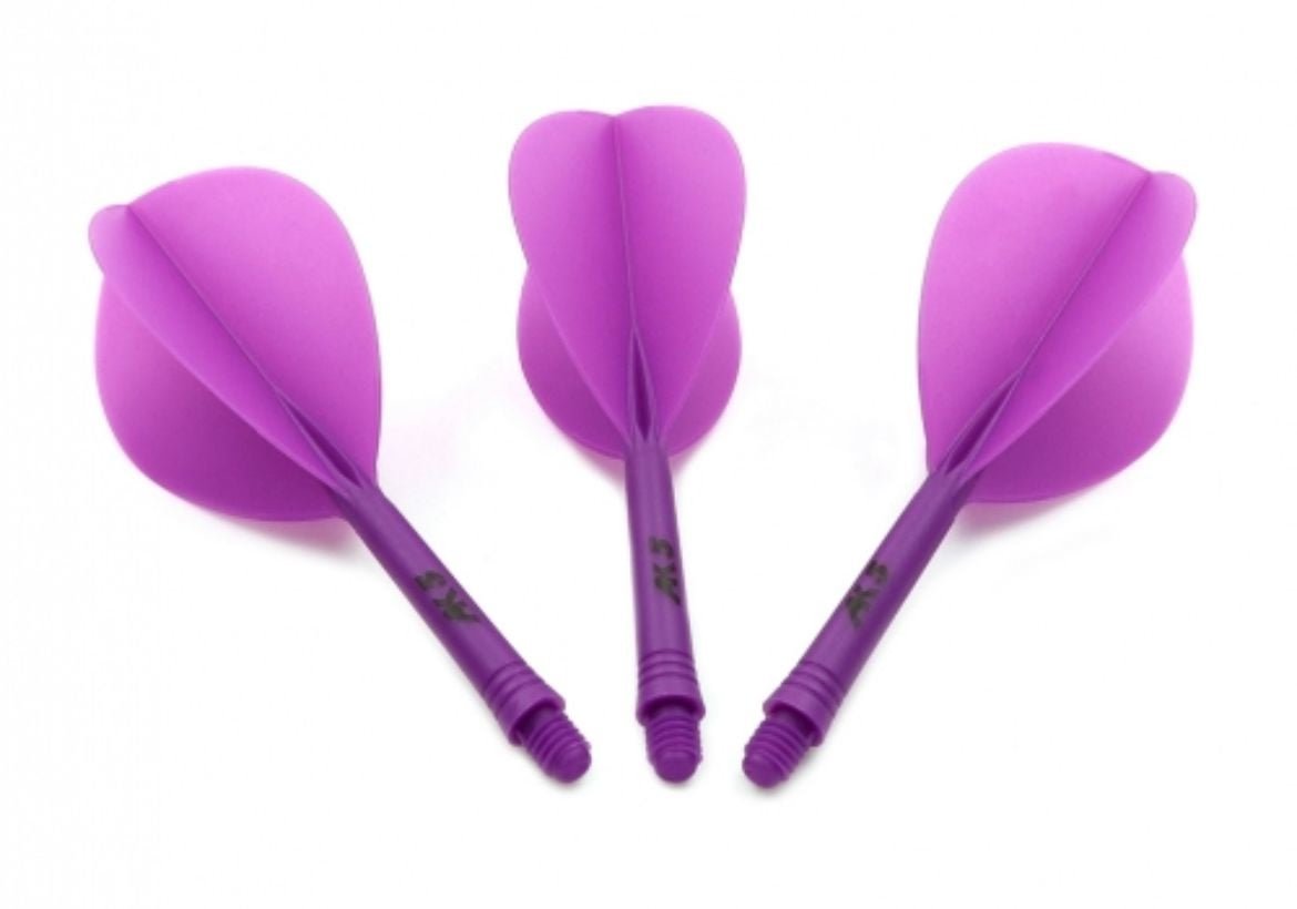 Cuesoul - Tero System AK5 Rost Teardrop - Purple - Dart Flights