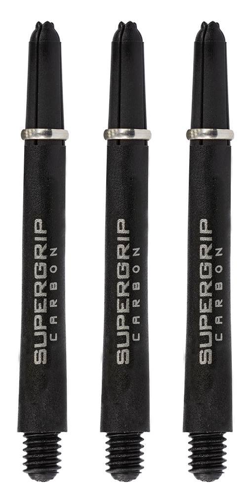 Harrows Supergrip Carbon Silver Darts Shafts
