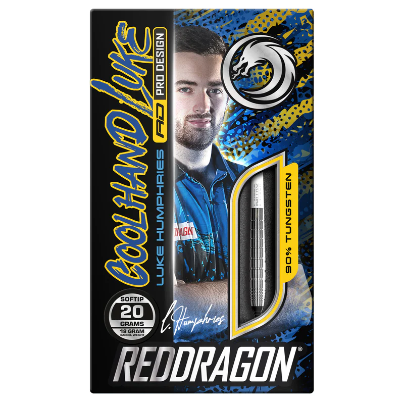 Red Dragon Luke Humphries TX1 90% Soft Tip Darts
