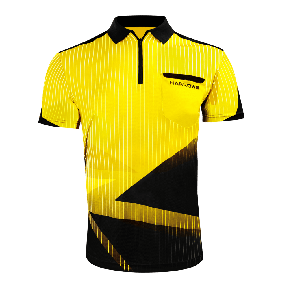 Harrows Shard Yellow - Dartshirt