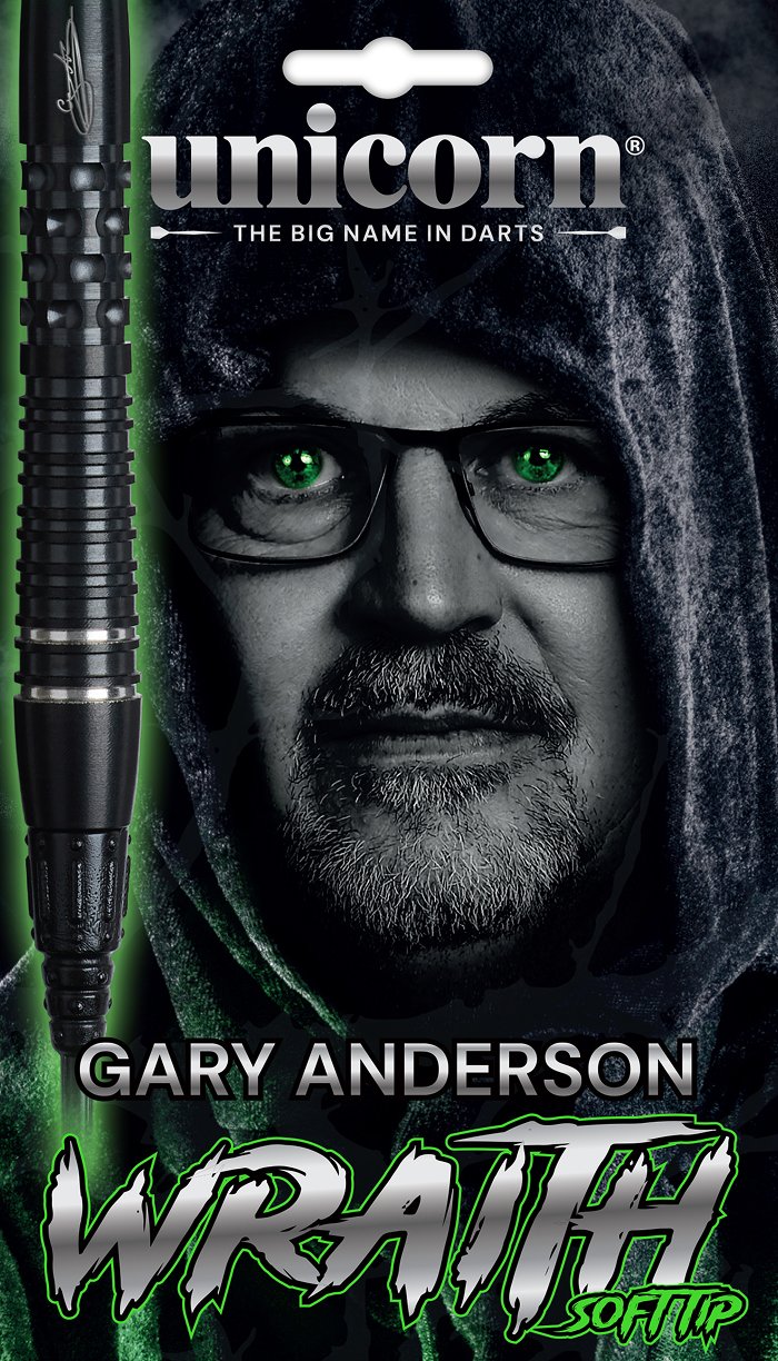 Unicorn Wraith Gary Anderson Phase 6 Soft Tip Darts - Dartshopper