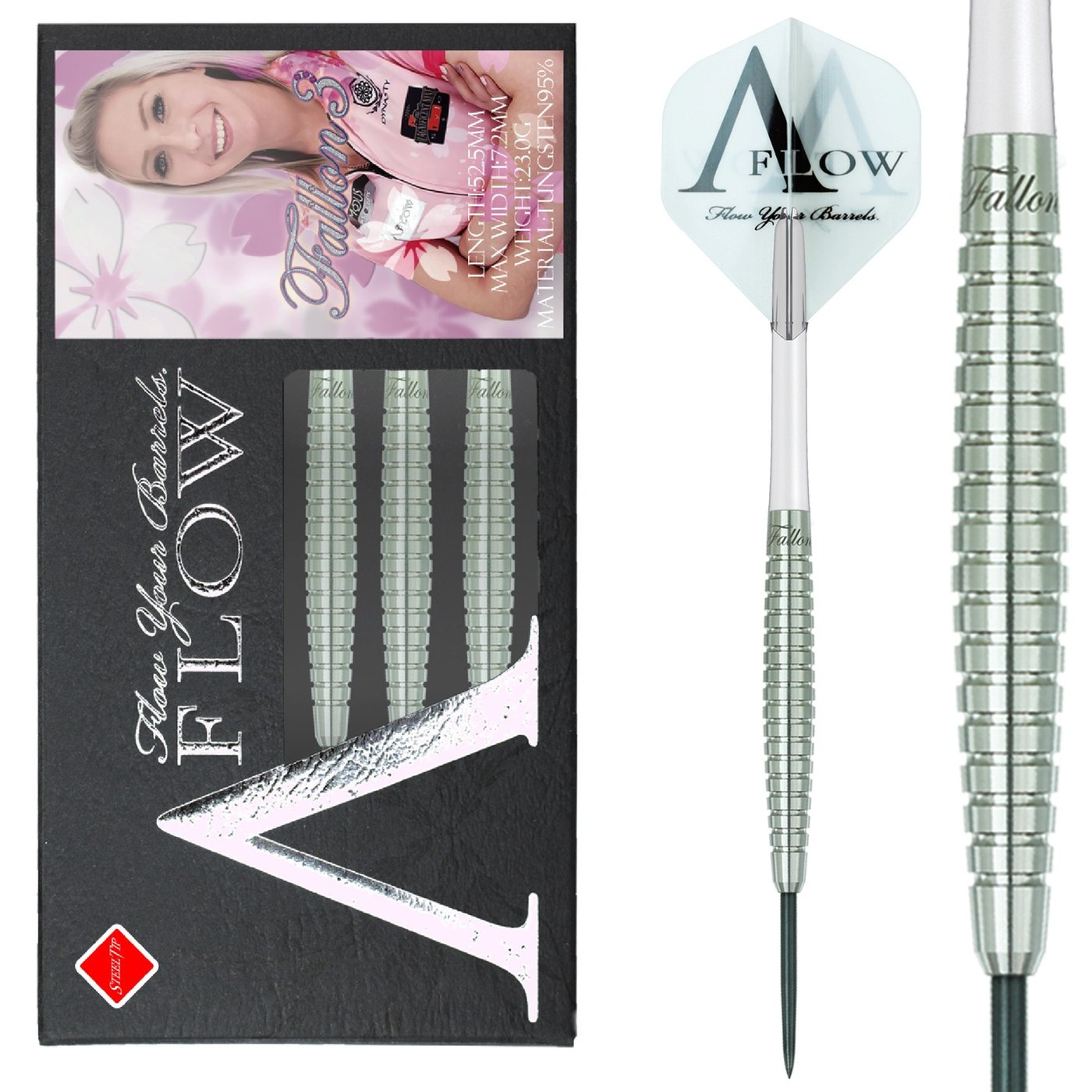 Dynasty A-FLOW Fallon Sherrock - Fallon 3 Plain 95% Darts
