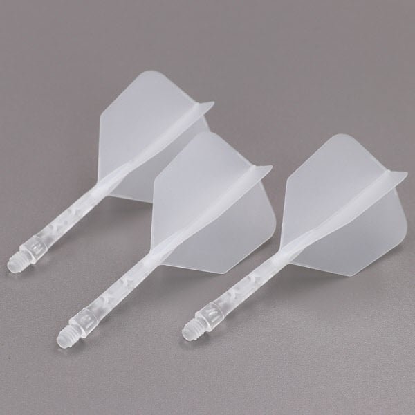 Cuesoul - ROST T19 Integrated Flights - Big Wing - Clear - Dart Flights