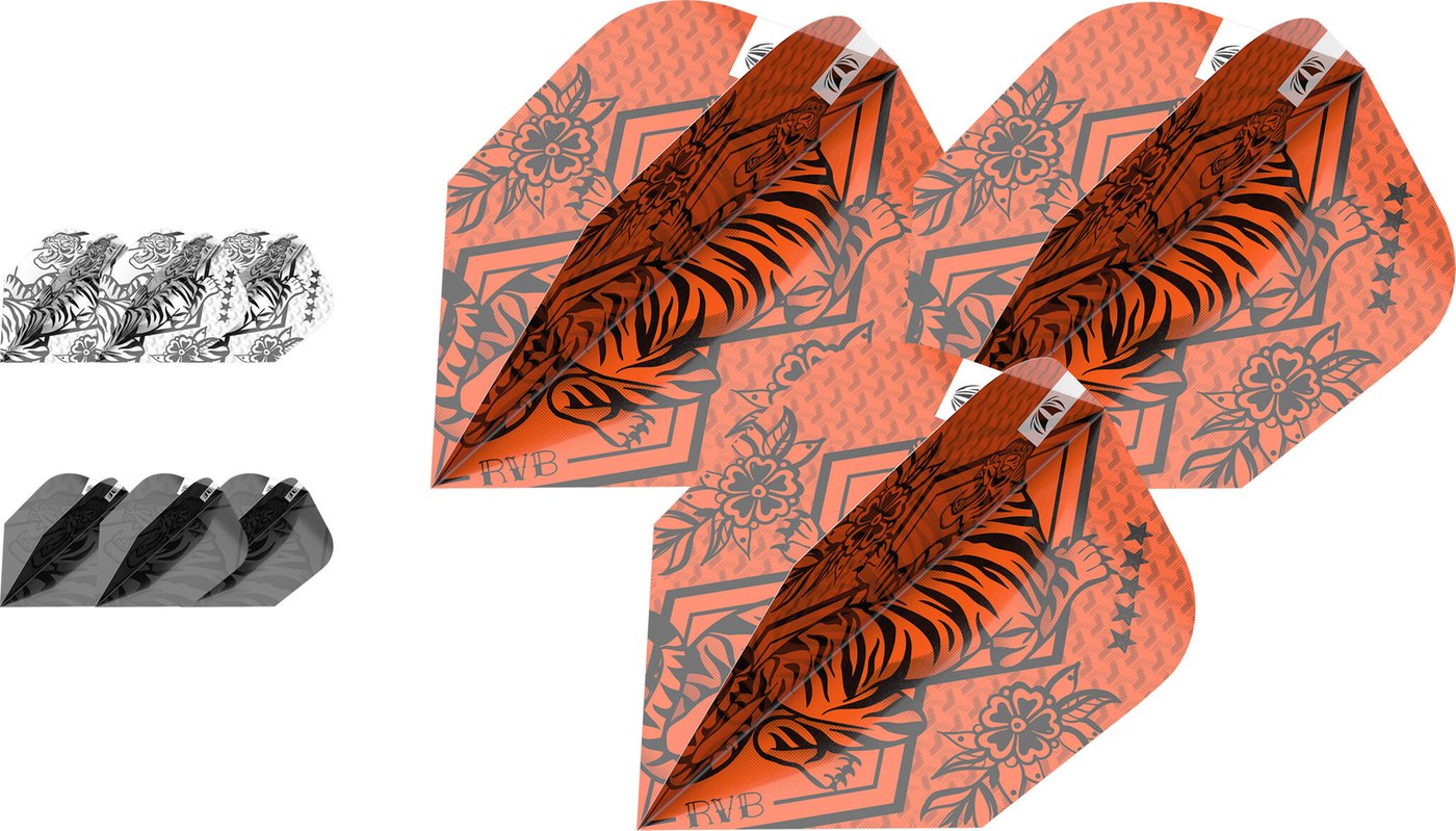 Target Raymond van Barneveld 3 Sets Ink 2023 Ten-X Darts Flights