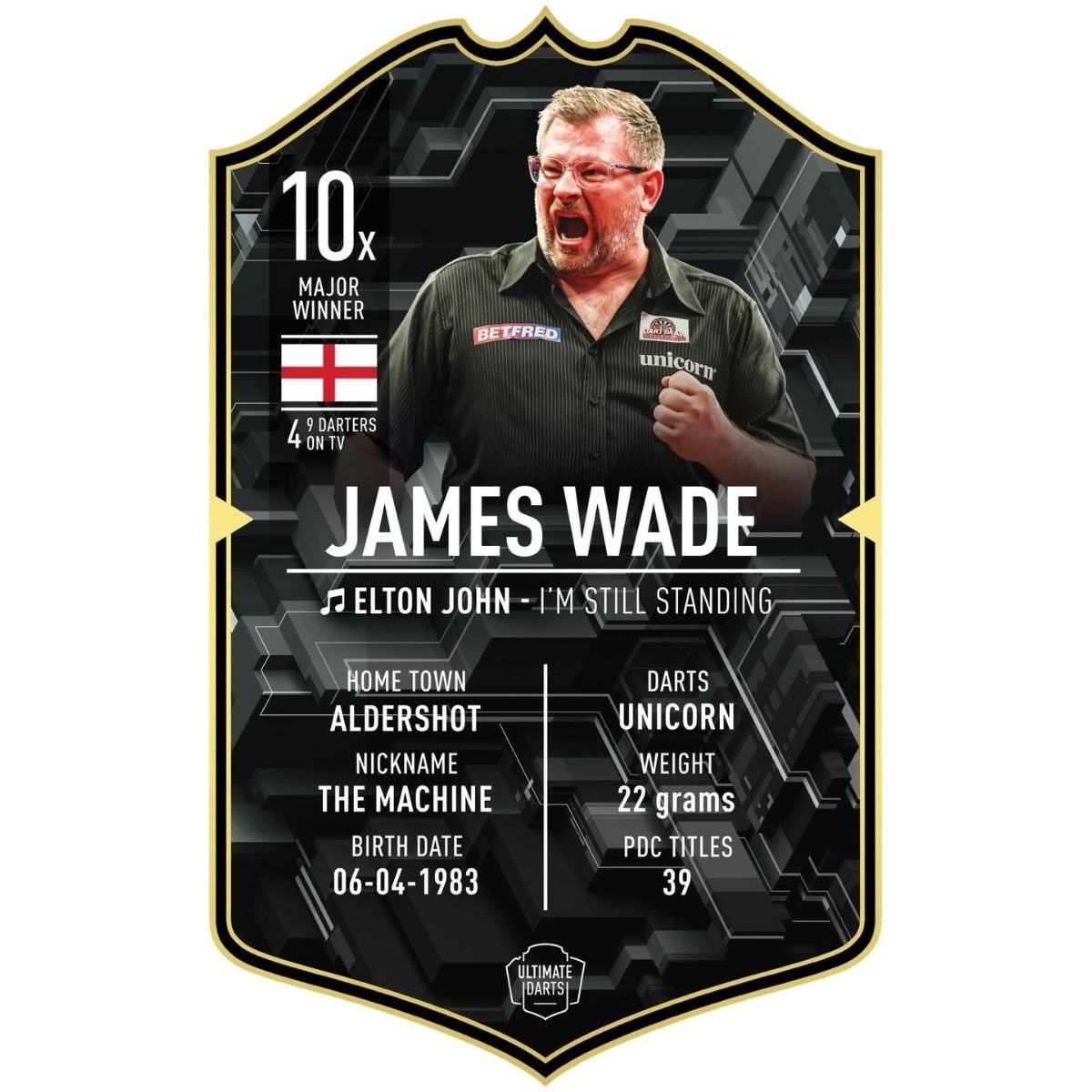 Ultimate Darts Card James Wade 2026
