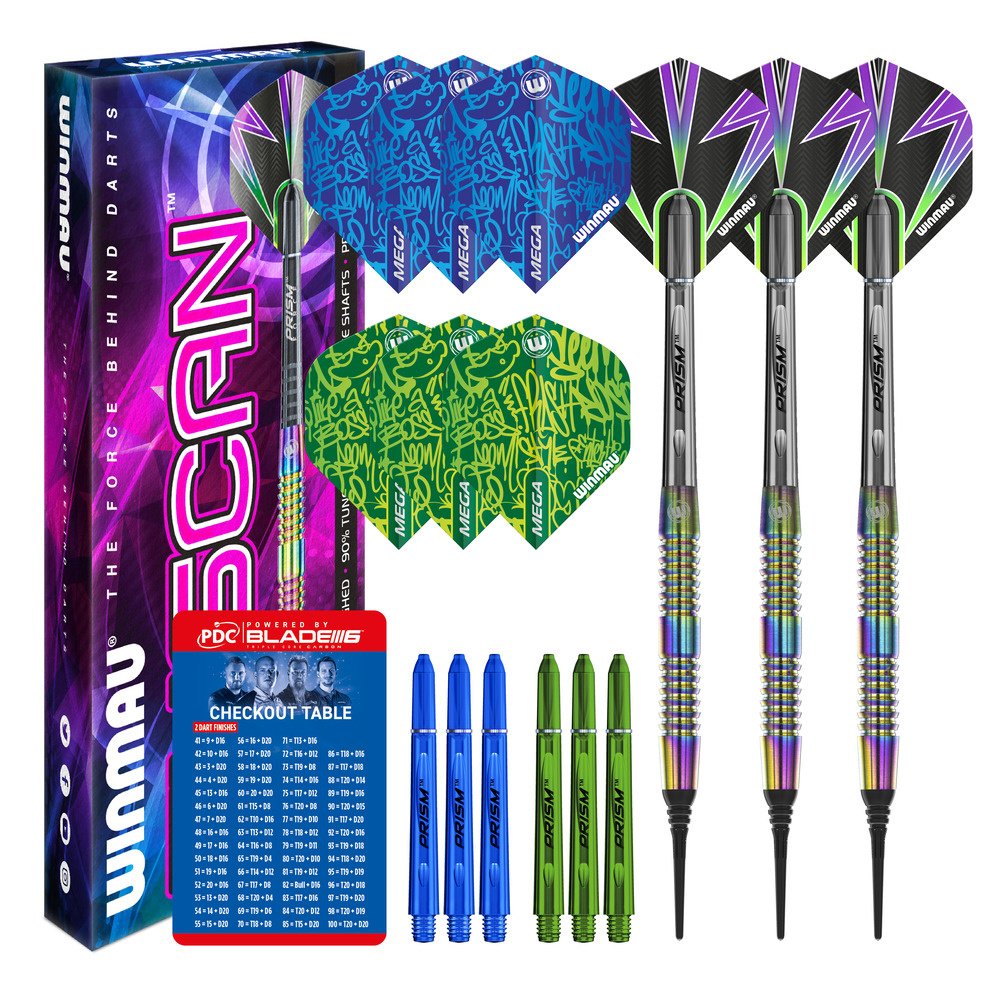 Winmau Tuscan 90% Soft Tip Dartshopper Exclusives Darts