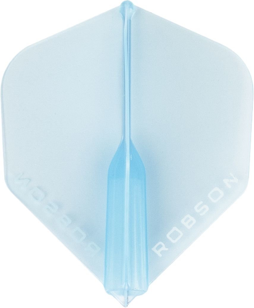Robson Plus Crystal Clear Blue Std. Darts Flights