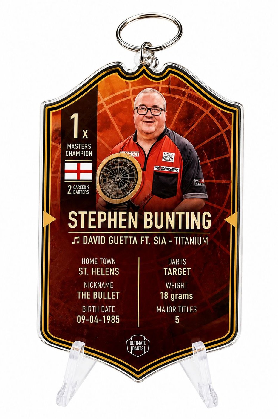 Ultimate Card Key Chain Stephen Bunting