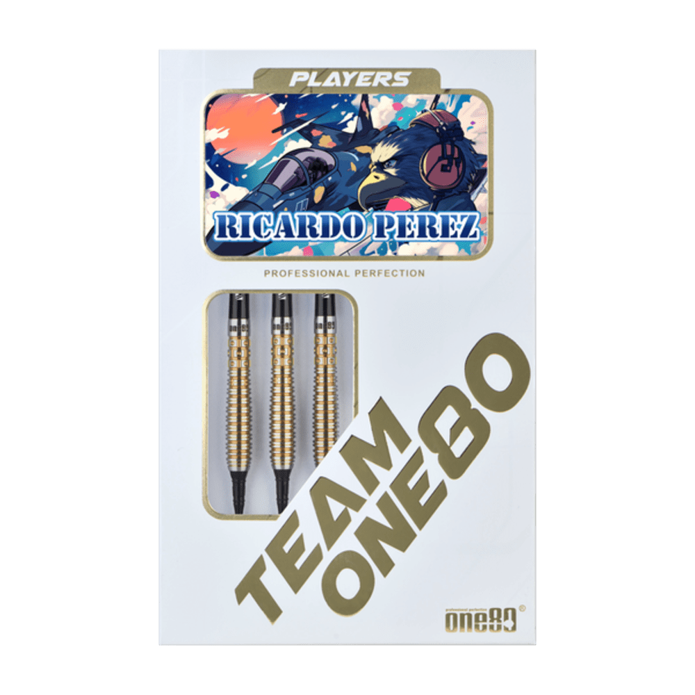 ONE80 Ricardo Perez 90% - Soft Tip Darts - Dartshopper.com
