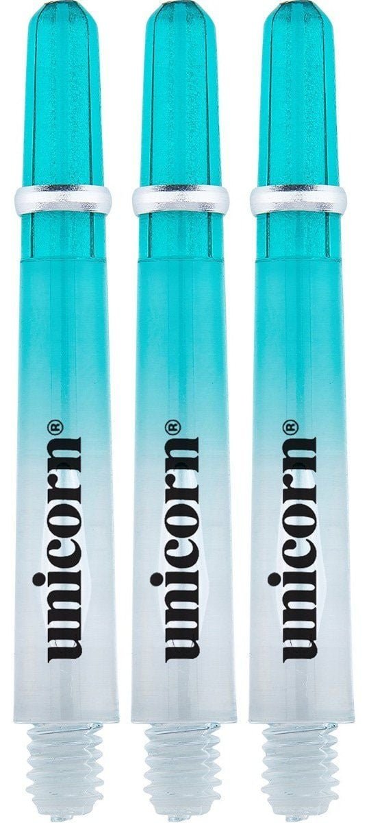 Unicorn Gripper 4 Two-Tone Green Top Darts Shafts