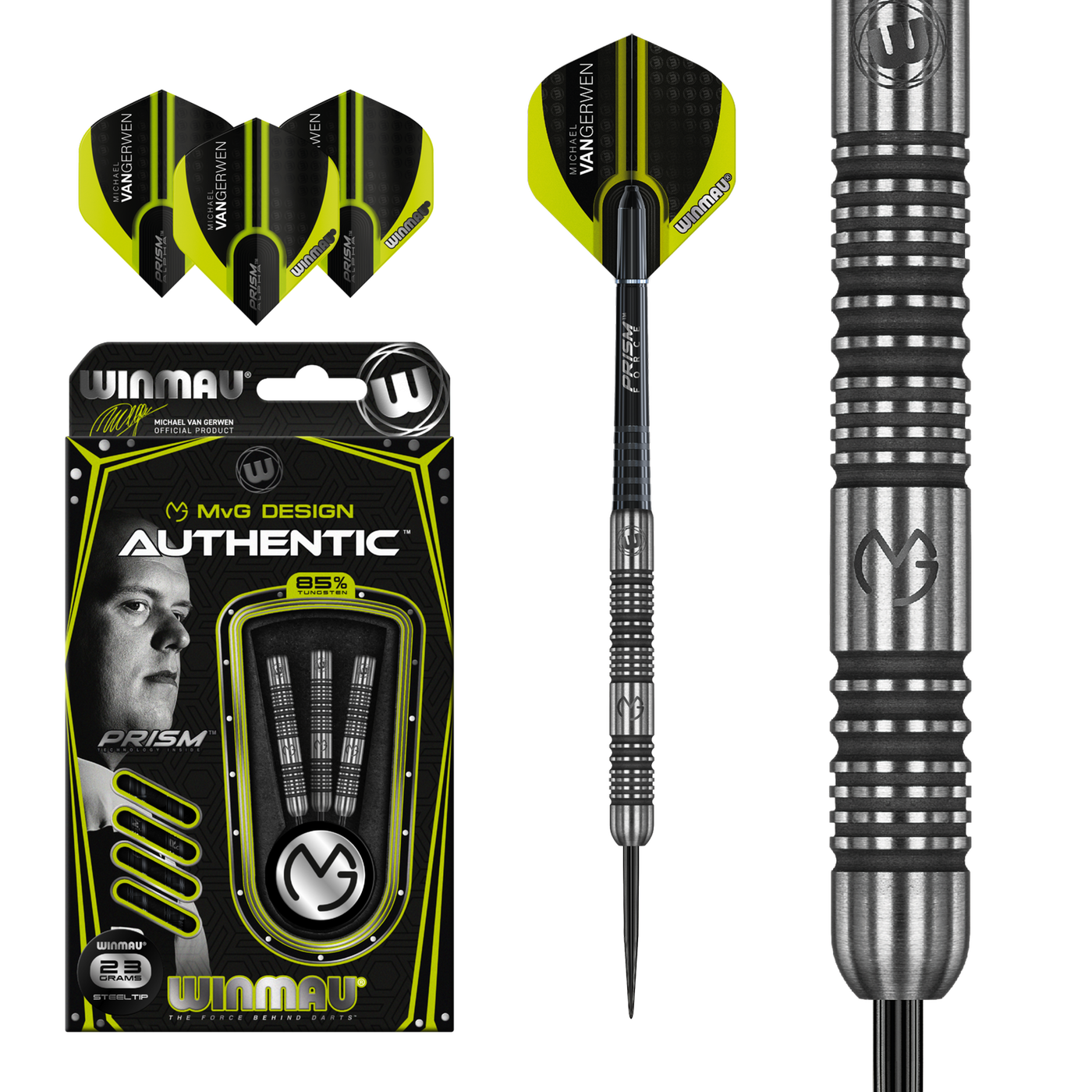 Winmau Michael van Gerwen Authentic 85% - Steel Tip Darts