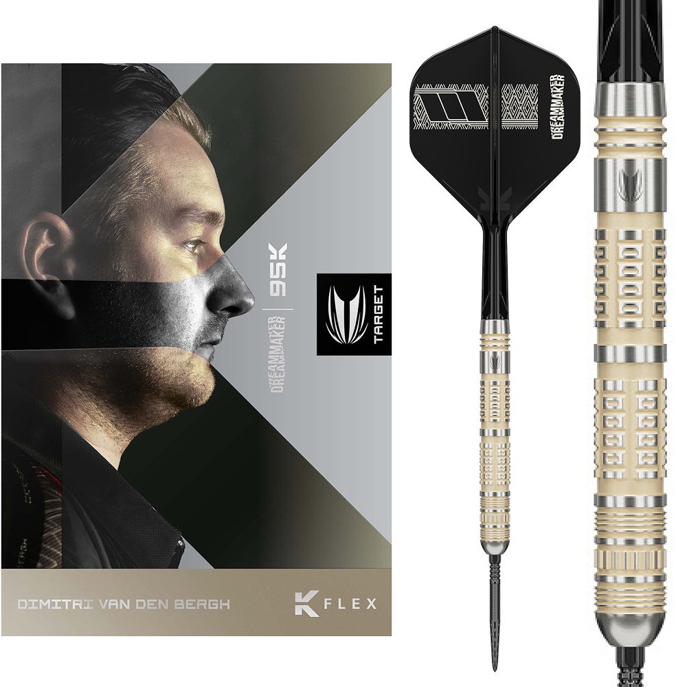 Target Dimitri van den Bergh 95K Swiss Point 95% - Steel Tip Darts