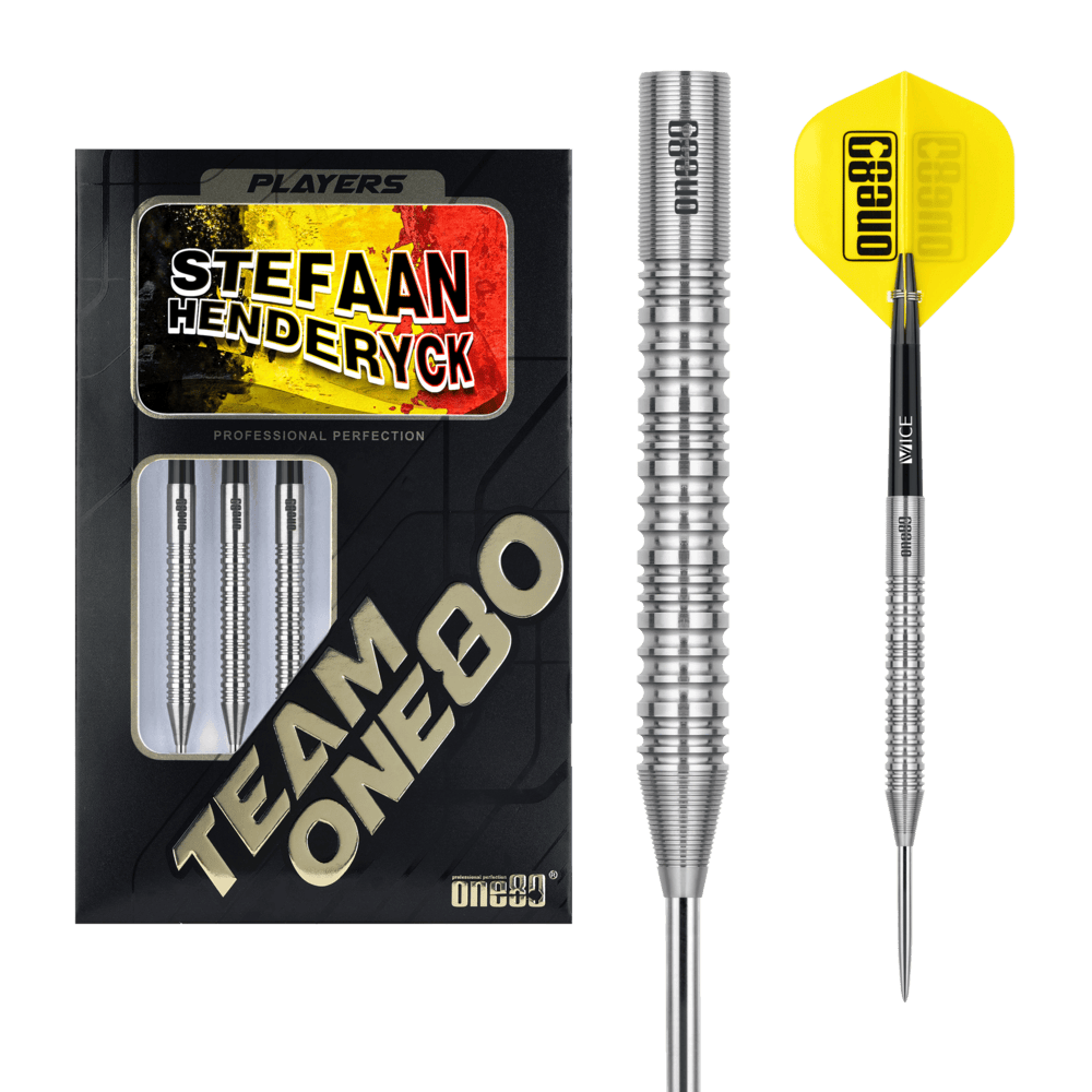 ONE80 Stefaan Henderyck 90% - Steel Tip Darts