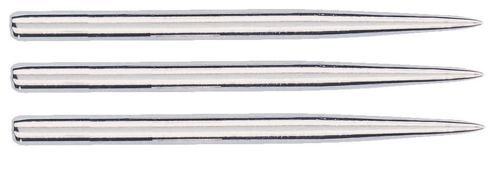 Bull's Steel Dart Grip Points Silver