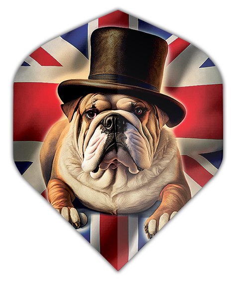 Dartshopper Bulldog NO2 Darts Flights