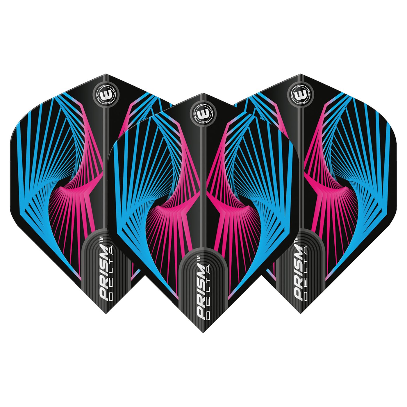 Winmau Prism Delta Wave Blue & Pink Darts Flights