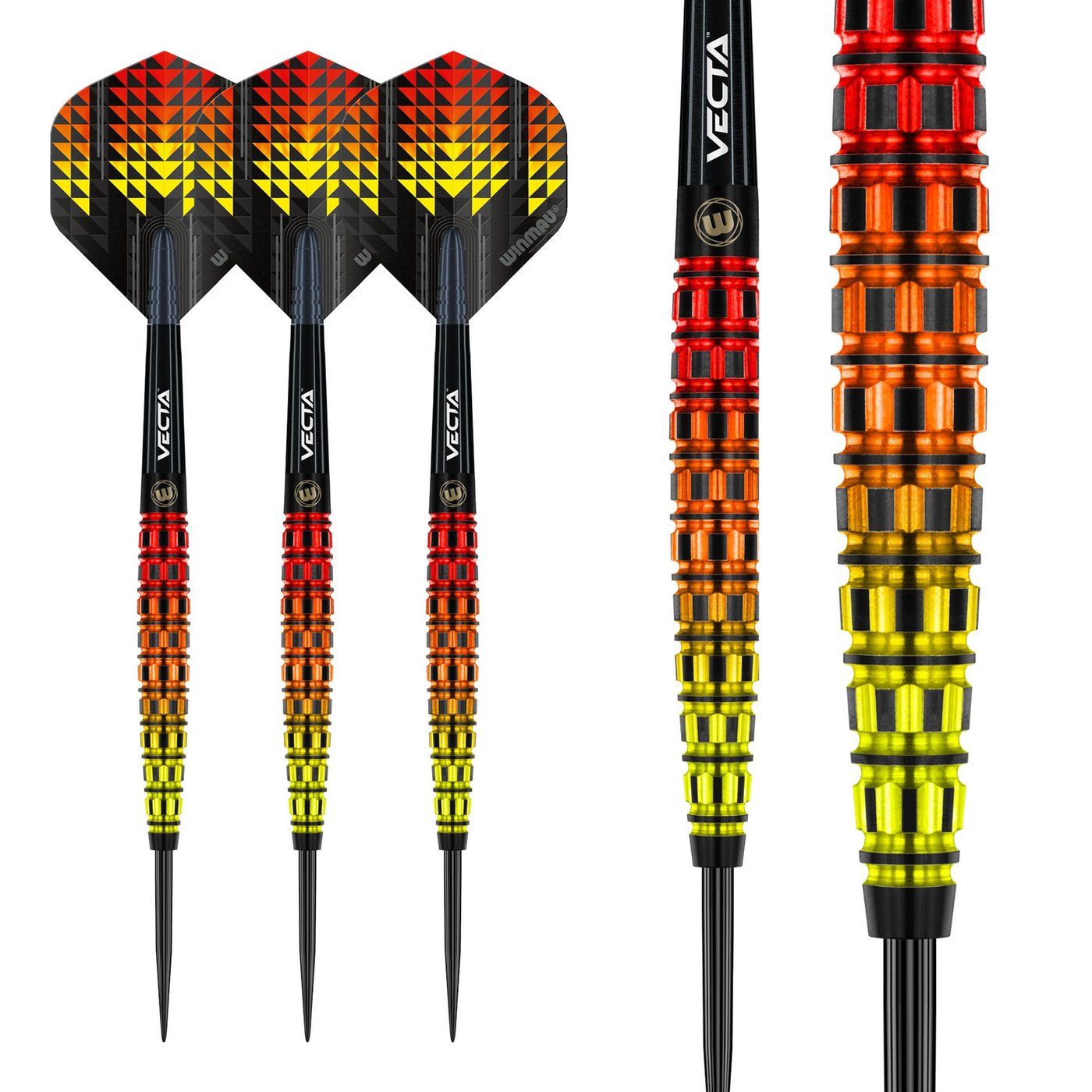 Winmau Firestorm Flame Torpedo 90% Darts