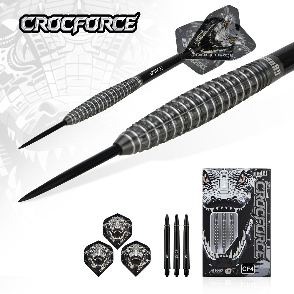 ONE80 Crocforce CF4 90% - Steel Tip Darts - Dartshopper.com