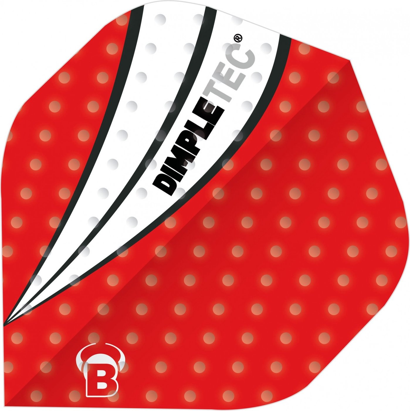 BULL'S Dimpletec Red Darts Flights