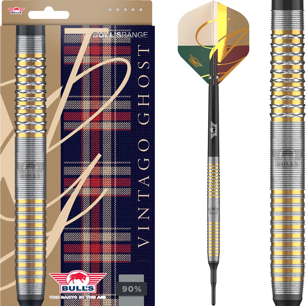 Bull's Vintago Ghost 90% - Soft Tip Darts - Dartshopper.eu