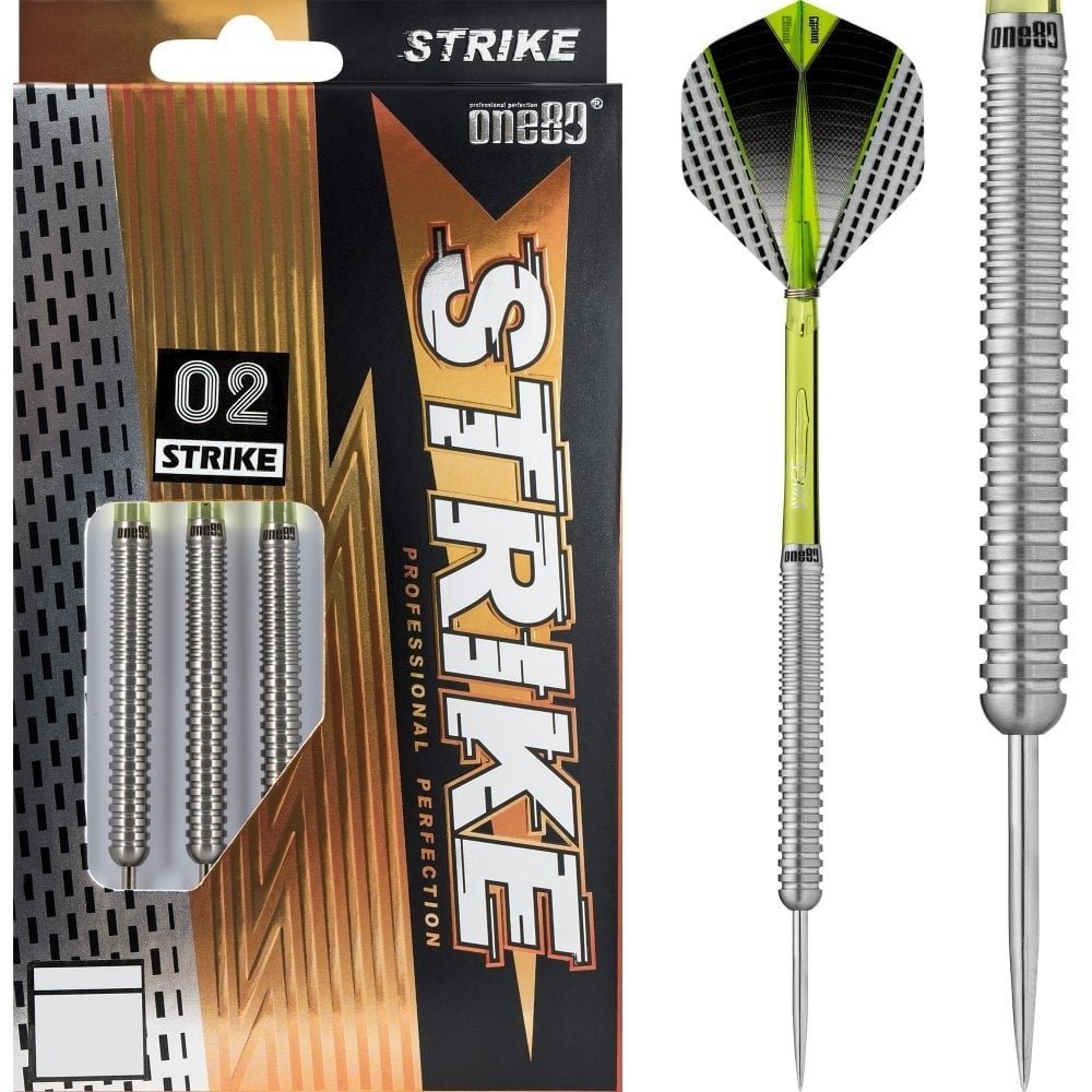 ONE80 Strike 02 80% - Steel Tip Darts