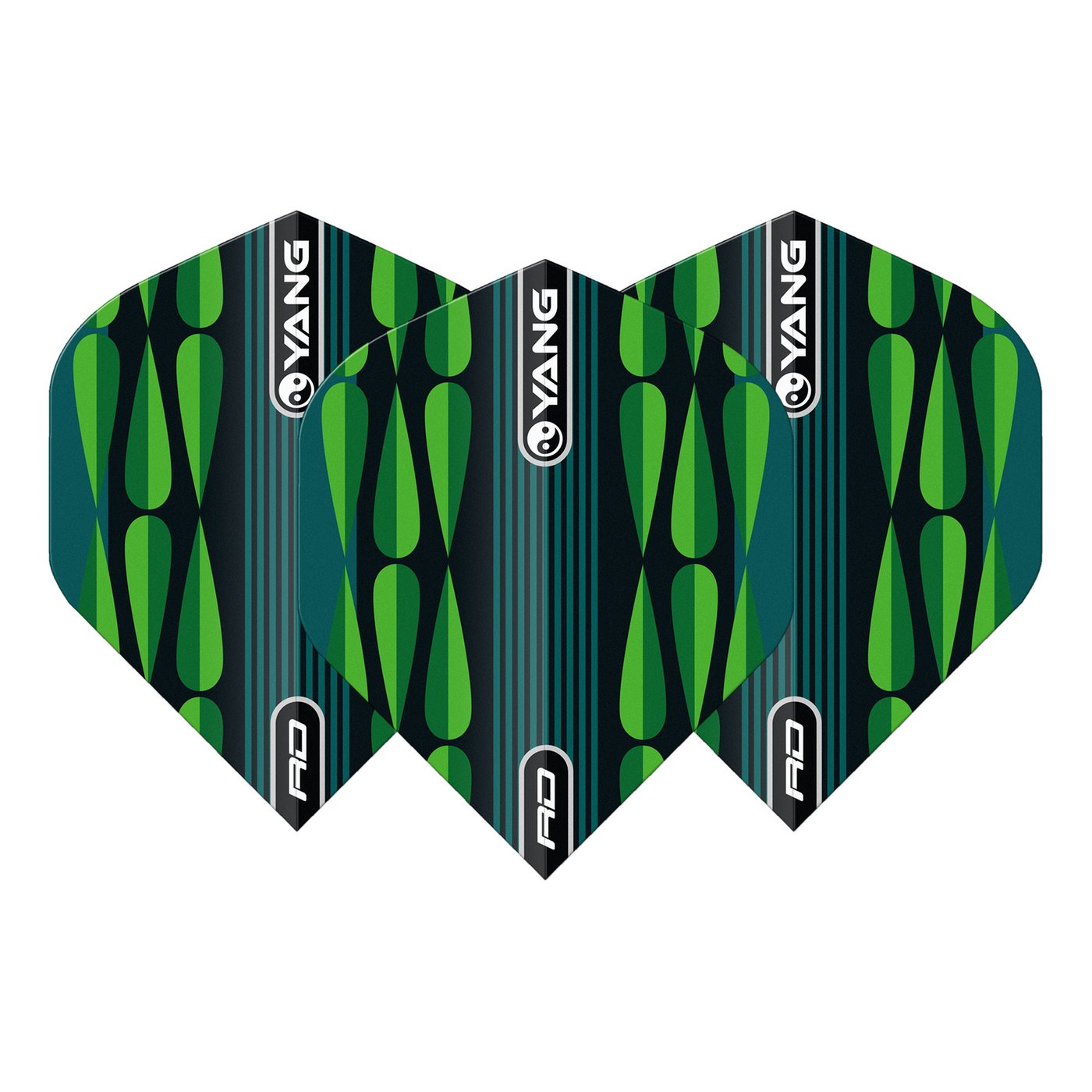 Red Dragon Yin Yang Pink Green Darts Flights