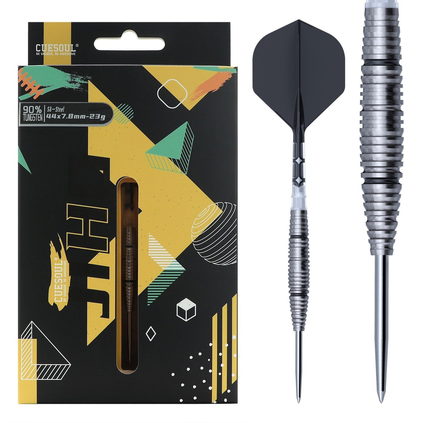Cuesoul JIHO S8 90% Freccette Steel Darts