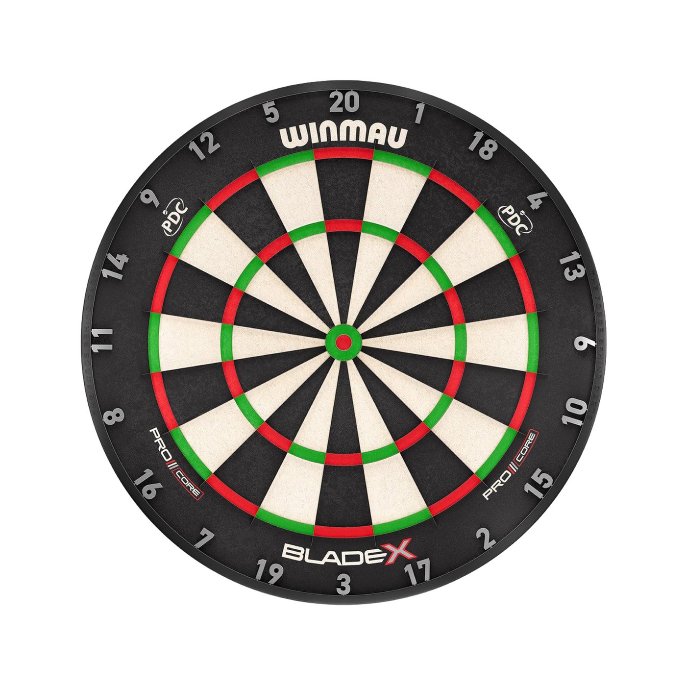 Winmau Blade X + Winmau Blade X Black Red Surround - Dartset