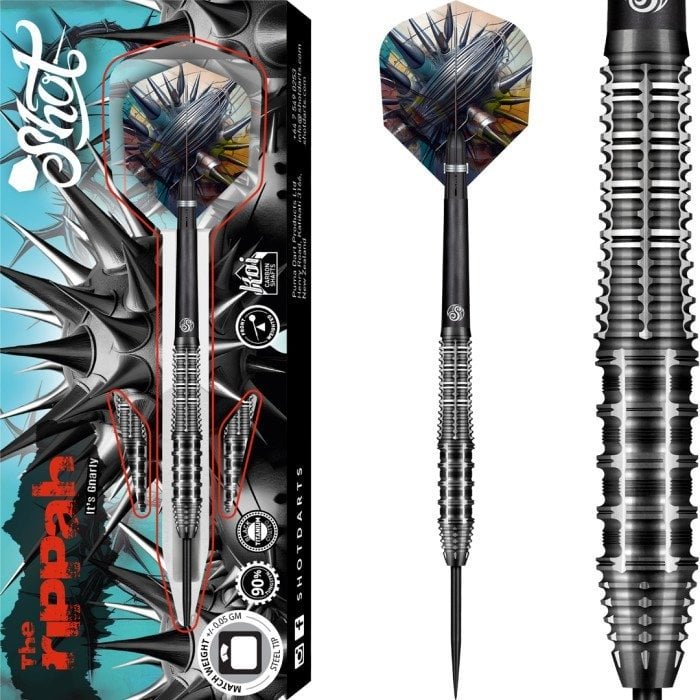 Shot Gnarly Rippah 90% Darts