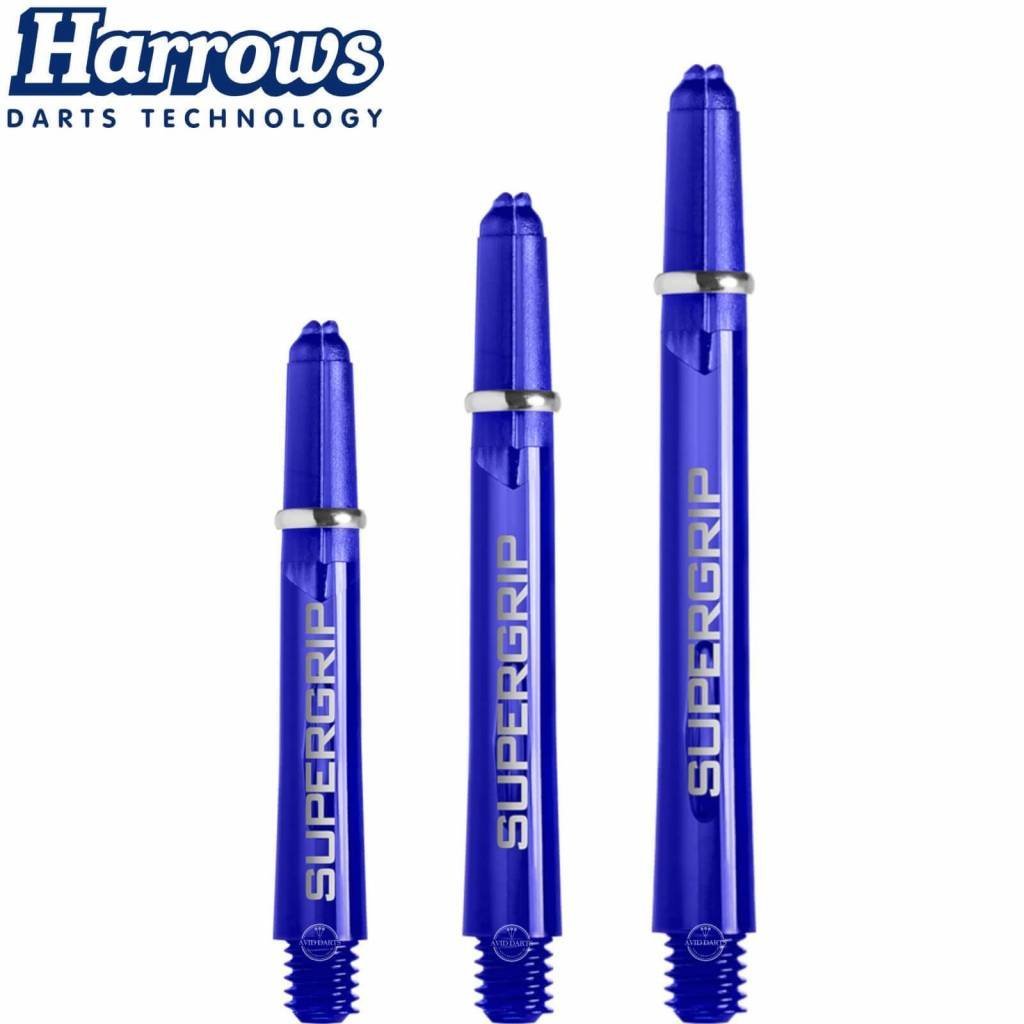 Harrows Supergrip Dark Blue Dartskaft