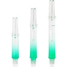 L-Style L- 2-Tone CLR Green Darts Shafts