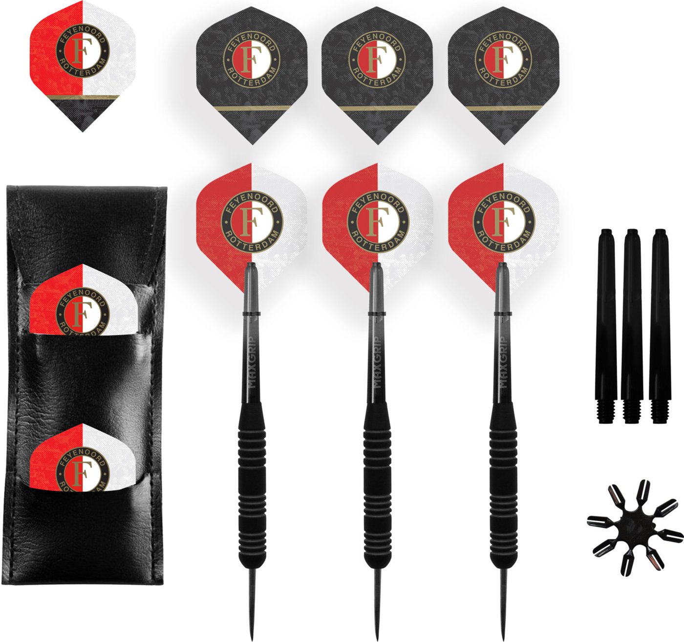 Feyenoord Brass Darts Set - Dartpijlen