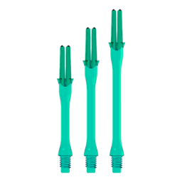 L-Style L-Shaft Locked Slim Emerald Dart Shafts