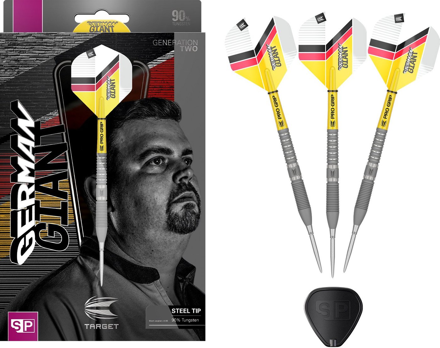 Target Gabriel Clemens G2 Swiss Point 90% Steel Tip Darts