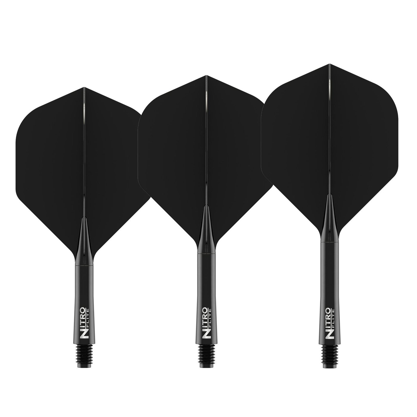 Red Dragon Nitro Flite System Black NO2 Dart Flights