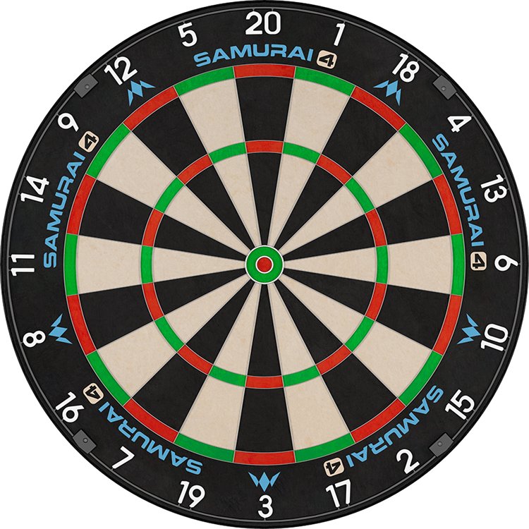 ◆6枚セット◆ samurai 27cm プレート Mission Samurai 4 - Professional Dartboard - Dartshopper.com