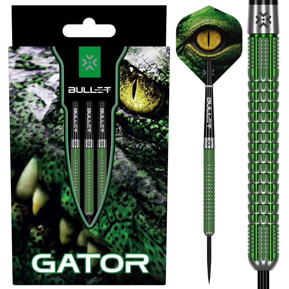 Bullet Gator 90% - Freccette Steel Darts
