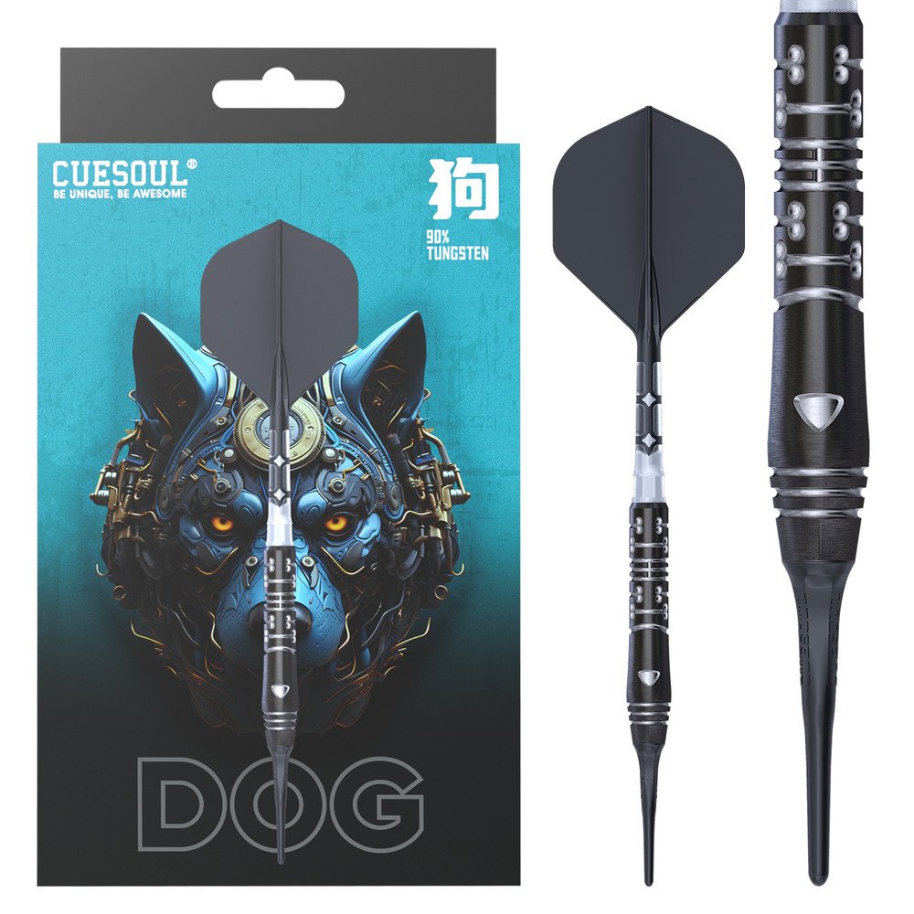 Cuesoul Zodiac Dog 90% - Soft Tip Darts