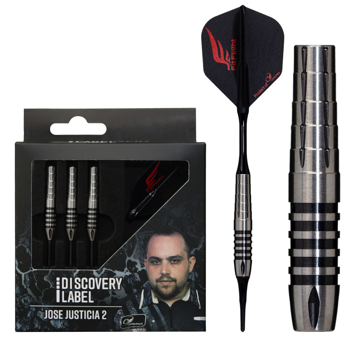 Cosmo Darts Jose Justicia V2 90% Soft Tip Darts