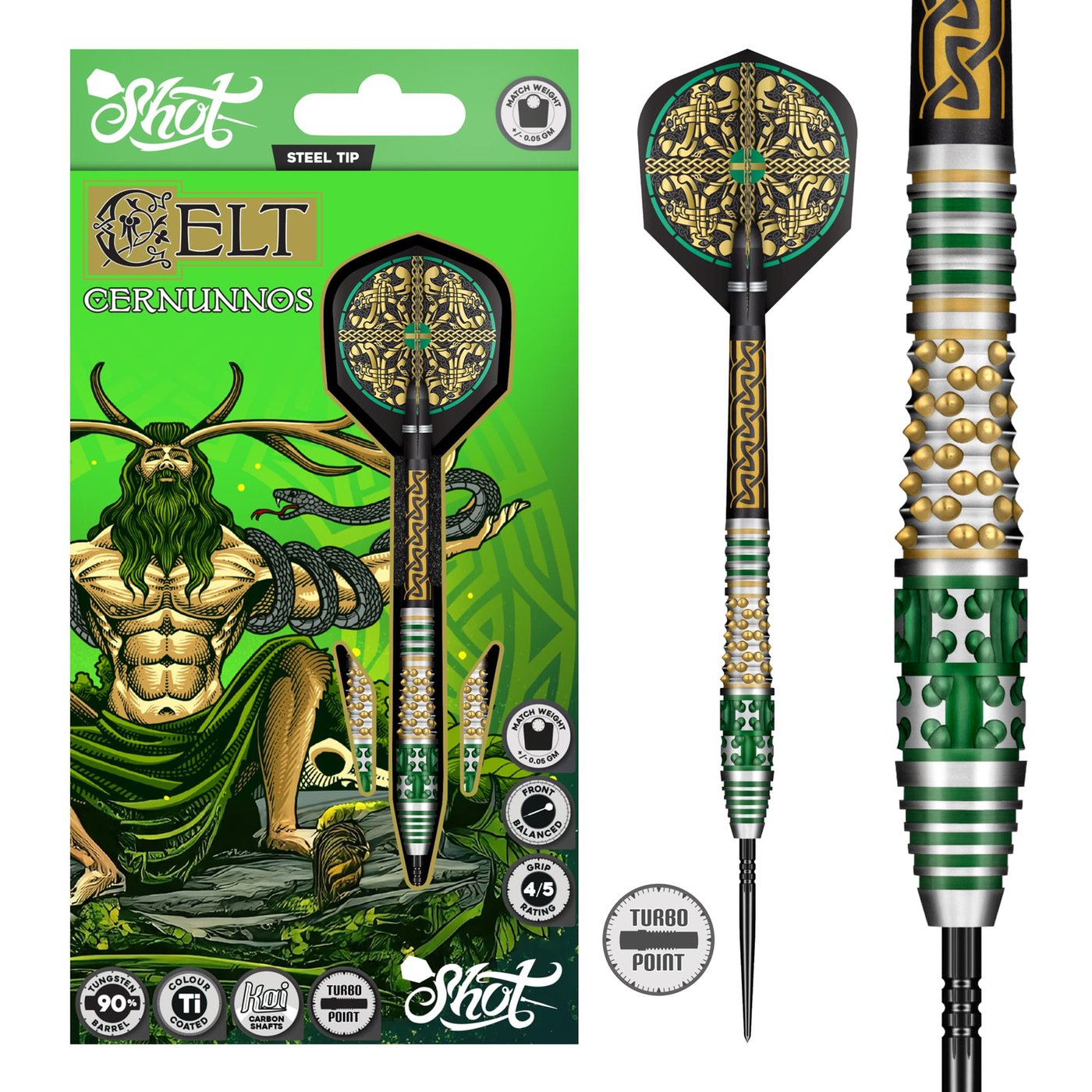 Shot Celt Cernunnos Turbo Point 90% - Dartpfeile