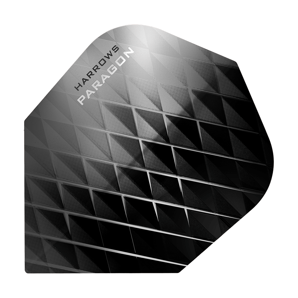 Harrows Paragon Black - Dart Flights