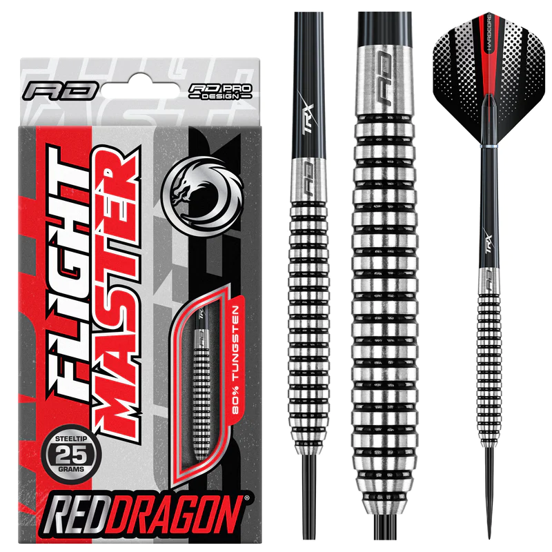 Dardos Red Dragon Blue Fin 80% Punta de Acero