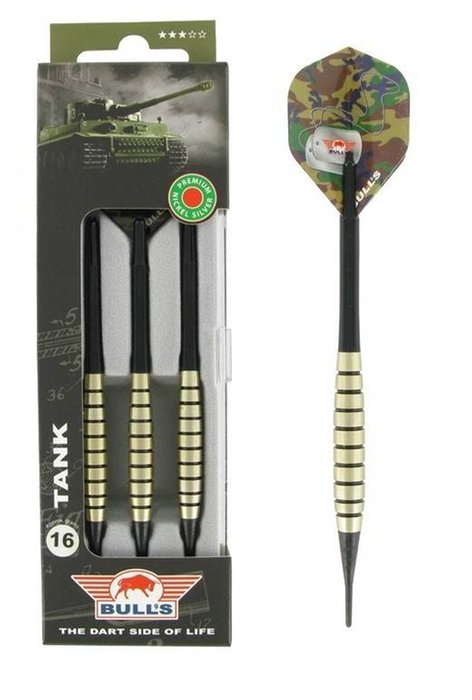 BULL'S BE-17 Soft Dart Barrel - 16g Mit 80% Wolfram