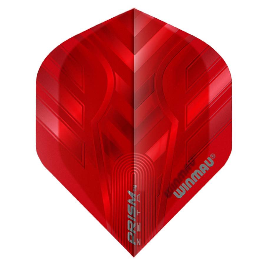 Winmau Prism Zeta Red Darts Flights
