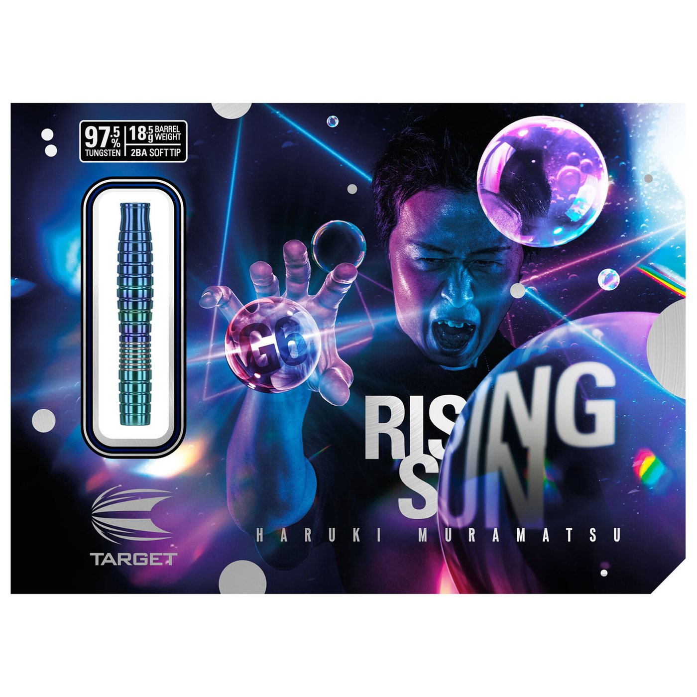 Target Japan Haruki Muramatsu Rising Sun G6 97,5% Soft Tip Darts