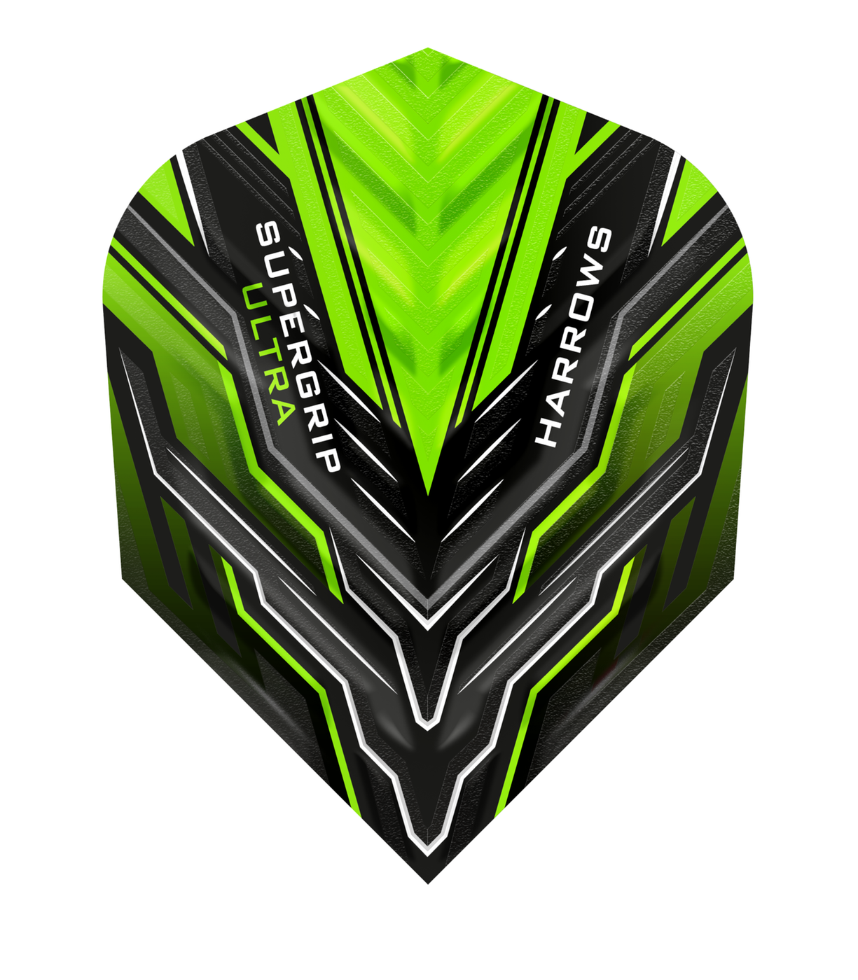 Harrows Supergrip Ultra Green Darts Flights